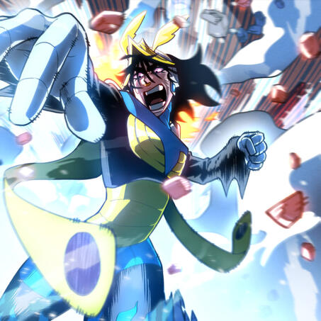 BUMMER BUSTER! chapter 2 cover illustration